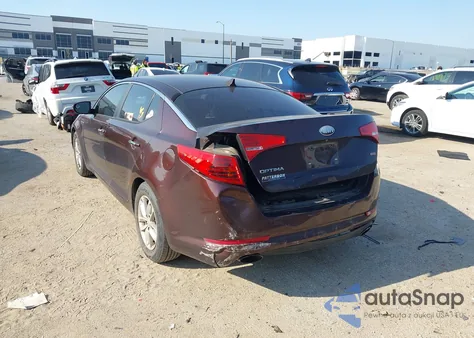 2013 Kia Optima Lx z USA, uszkodzony, nr VIN 5XXGM4A75DG243054